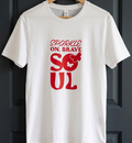 Sparkle On, Brave Soul" Butterfly Graphic Tee – Premium HTV