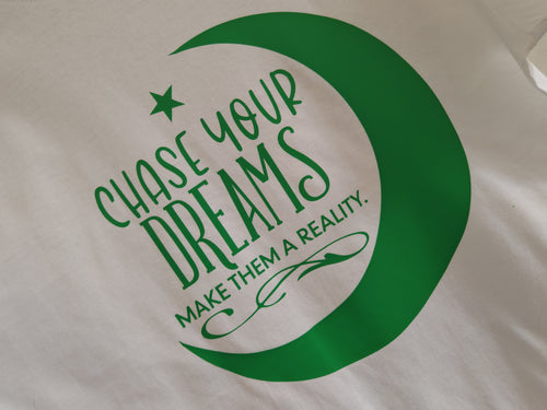 Chase Your Dreams | Crescent Moon Graphic Tee